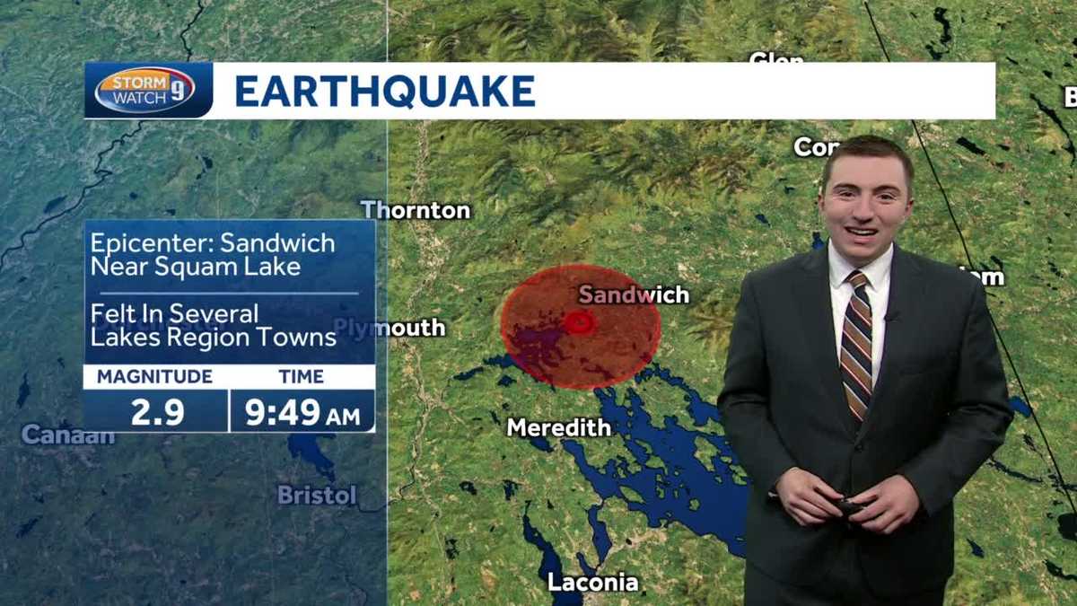 New Hampshire earthquakes What causes them?