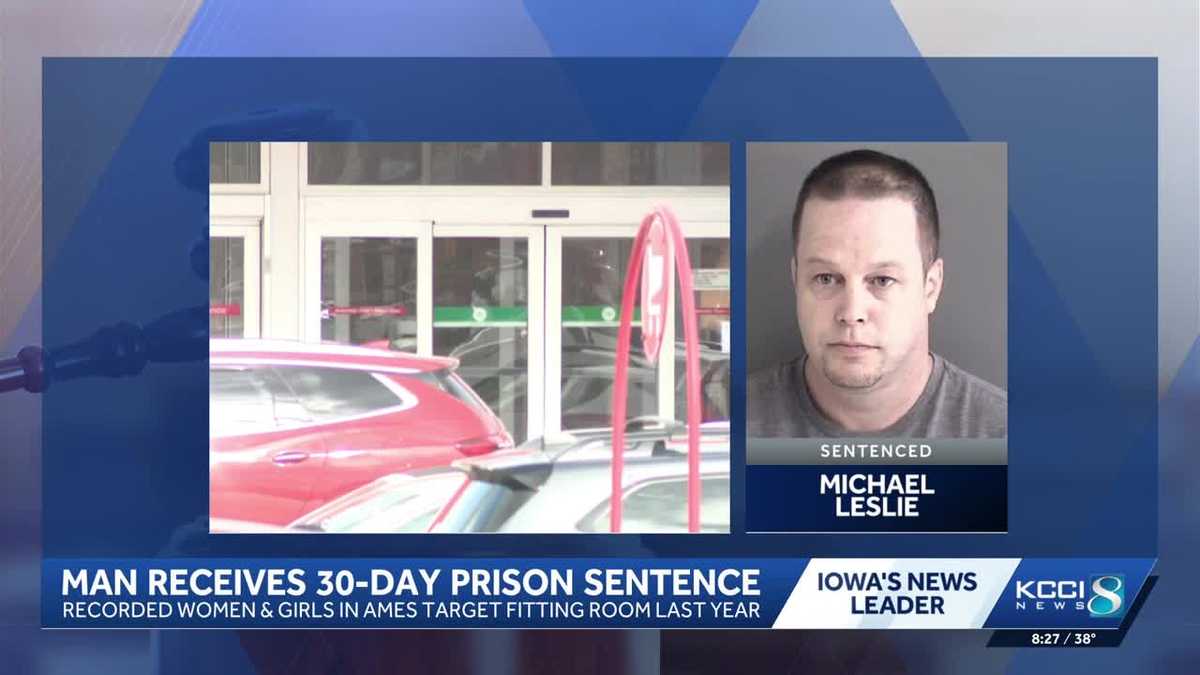 Iowa man sentenced for recording women in Target fitting room