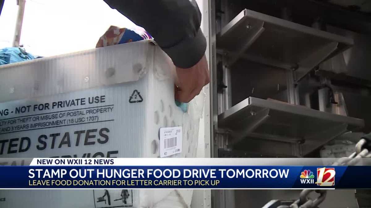 The 31st Nationwide Annual Stamp Out Hunger Food Drive is this Saturday