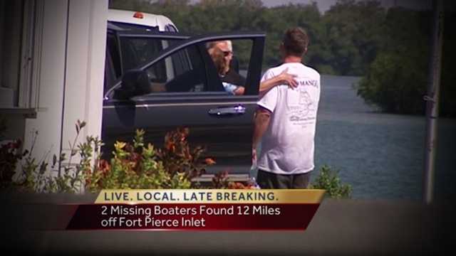 Boaters found on top of capsized vessel 24 hours after fishing trip