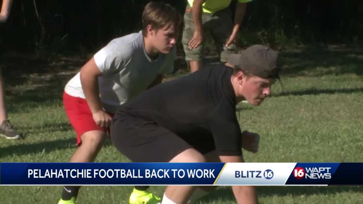 The Pelahatchie Chiefs get creative with their workouts