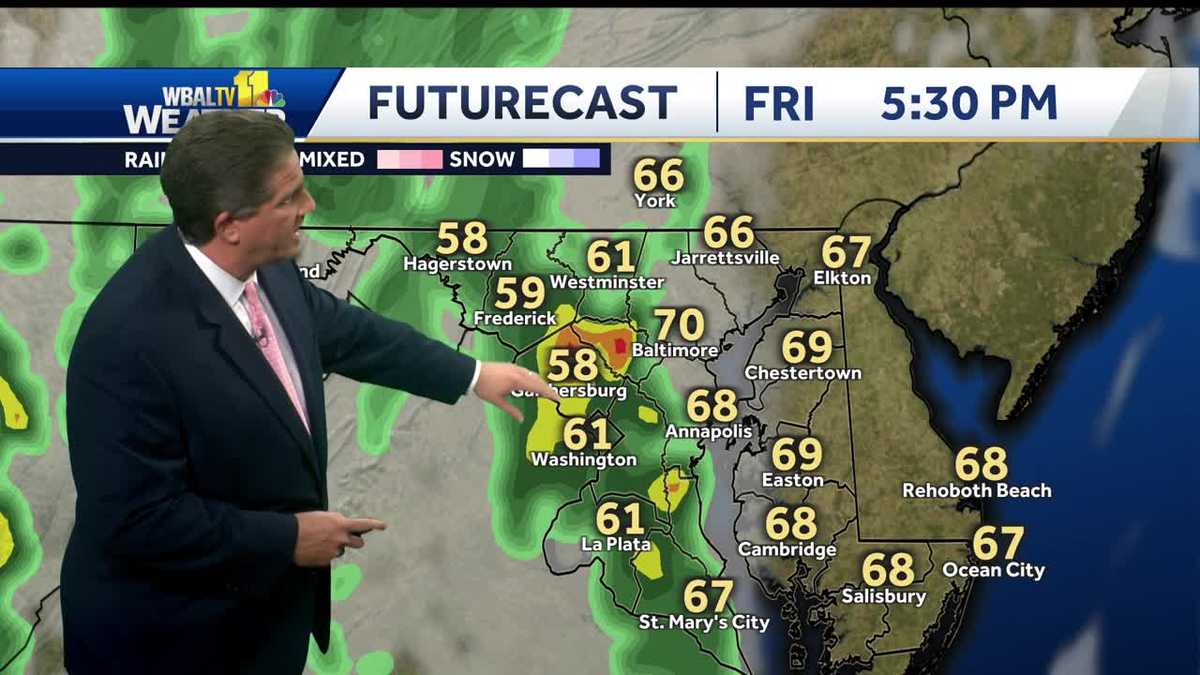 Pleasant rest of week before another cold and rainy weekend
