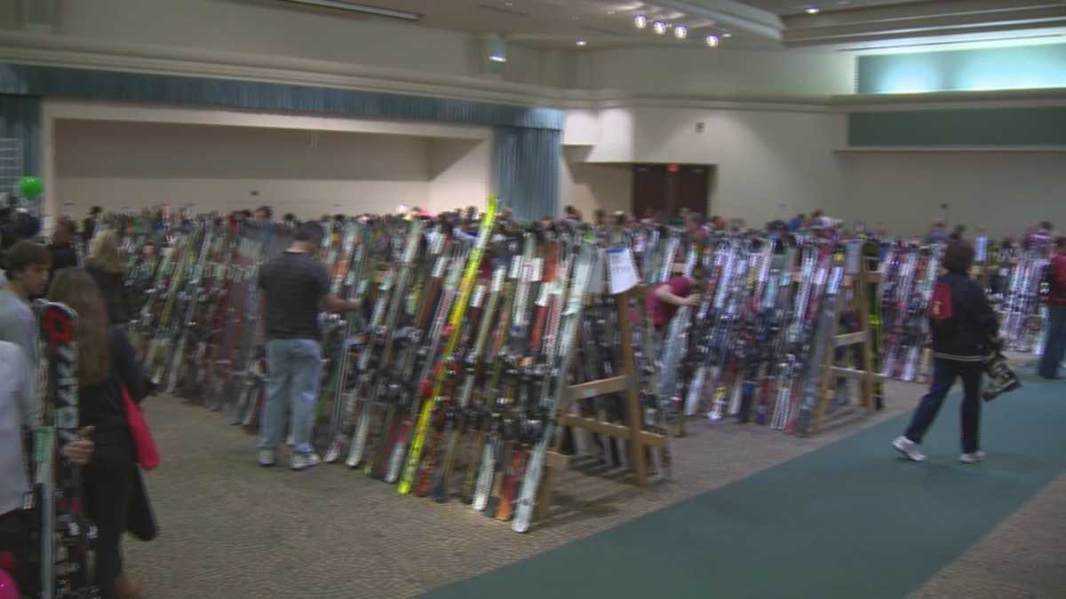 Annual ski and snowboard swap