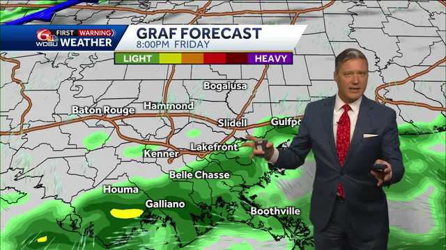 New Orleans weather forecast Saturday rain chances high temp - Vimarsana News