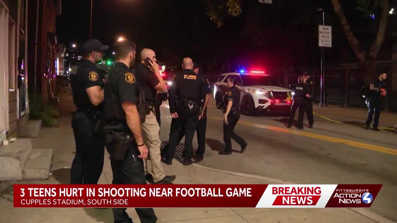 3 teens injured in shooting after high school football game in Pittsburgh