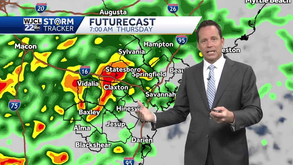 Savannah: Severe weather possible Wednesday