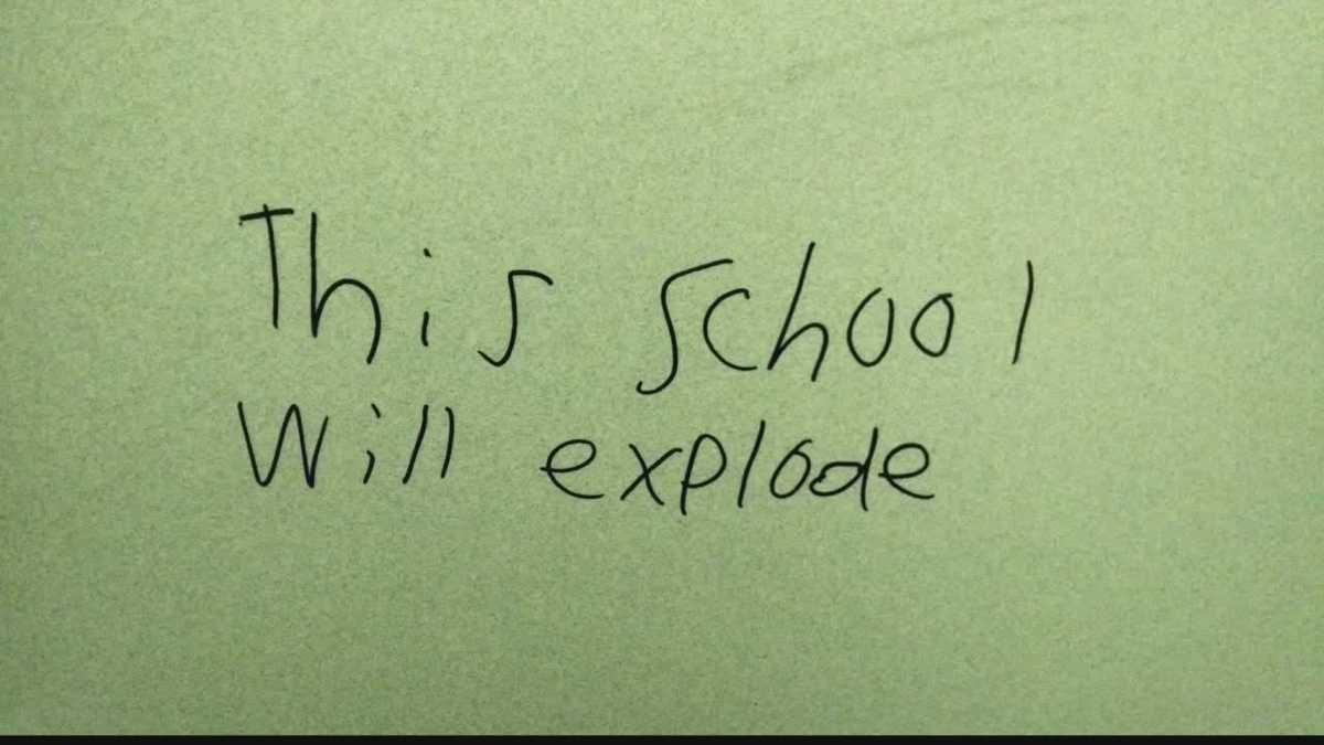 Threatening note leads to school evacuation