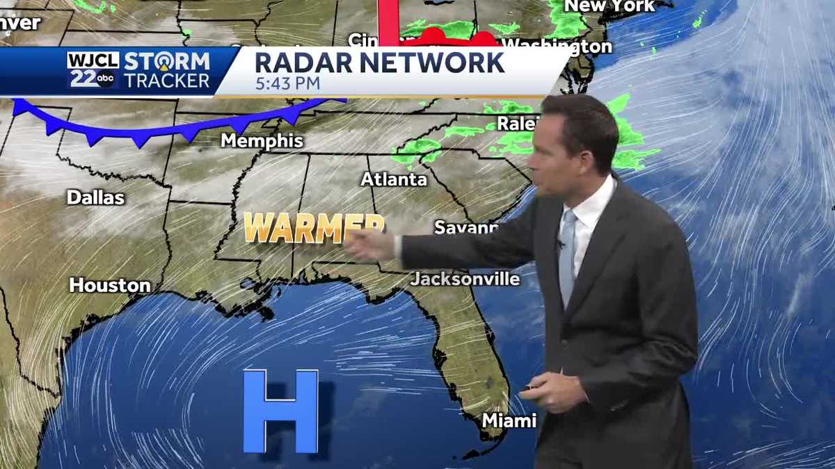 Savannah Temperatures jump. Record highs possible this week