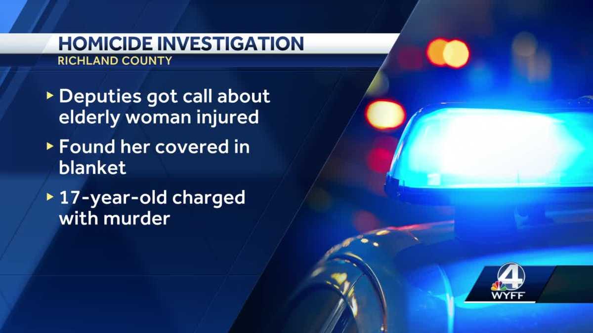 South Carolina: Teen arrested in homicide of elderly woman - WYFF