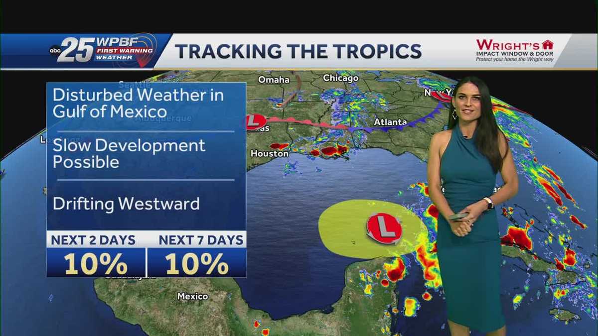 Unsettled weather week ahead, Tracking the Tropics