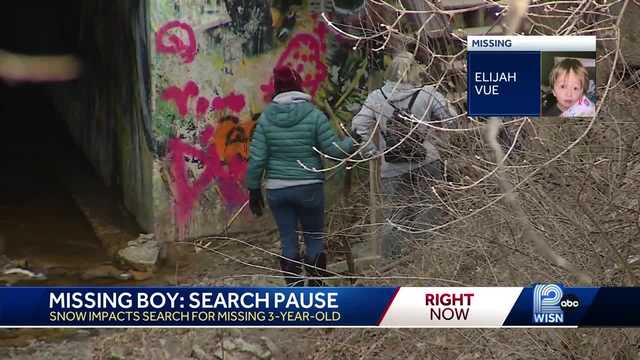 Missing 3-year-old: Snow halts search efforts - Vimarsana News
