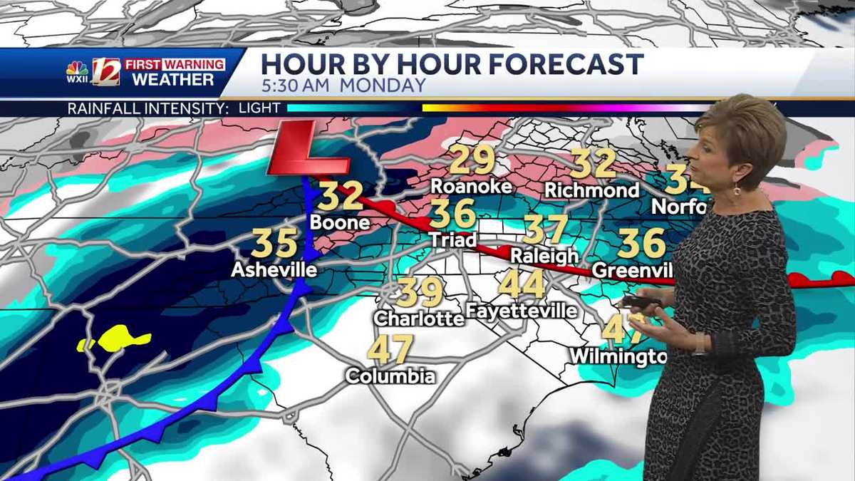 WATCH: Colder air arrives late Friday