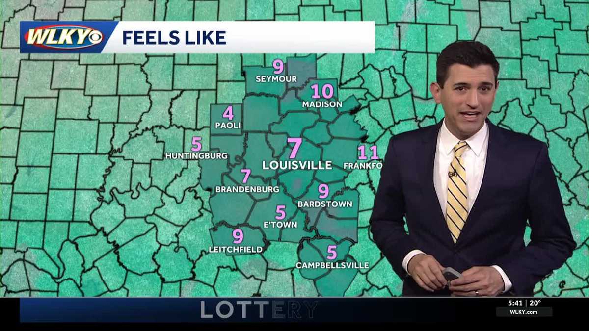 Continued cold with flurries Monday