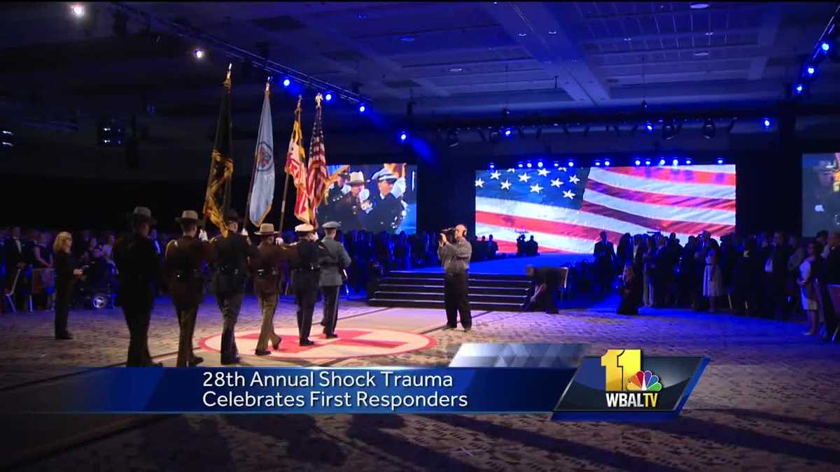Video Shock Trauma gala celebrates first responders
