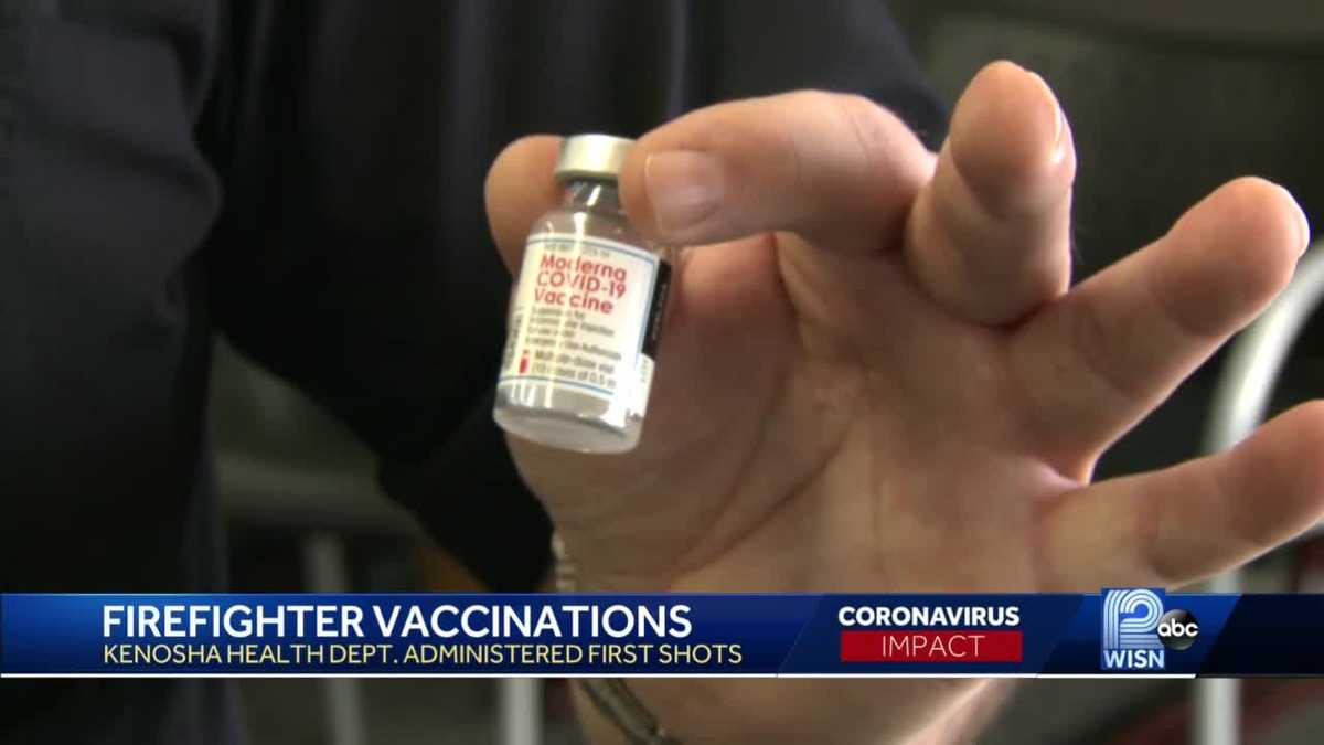 COVID-19: Kenosha first responders among first to get vaccine