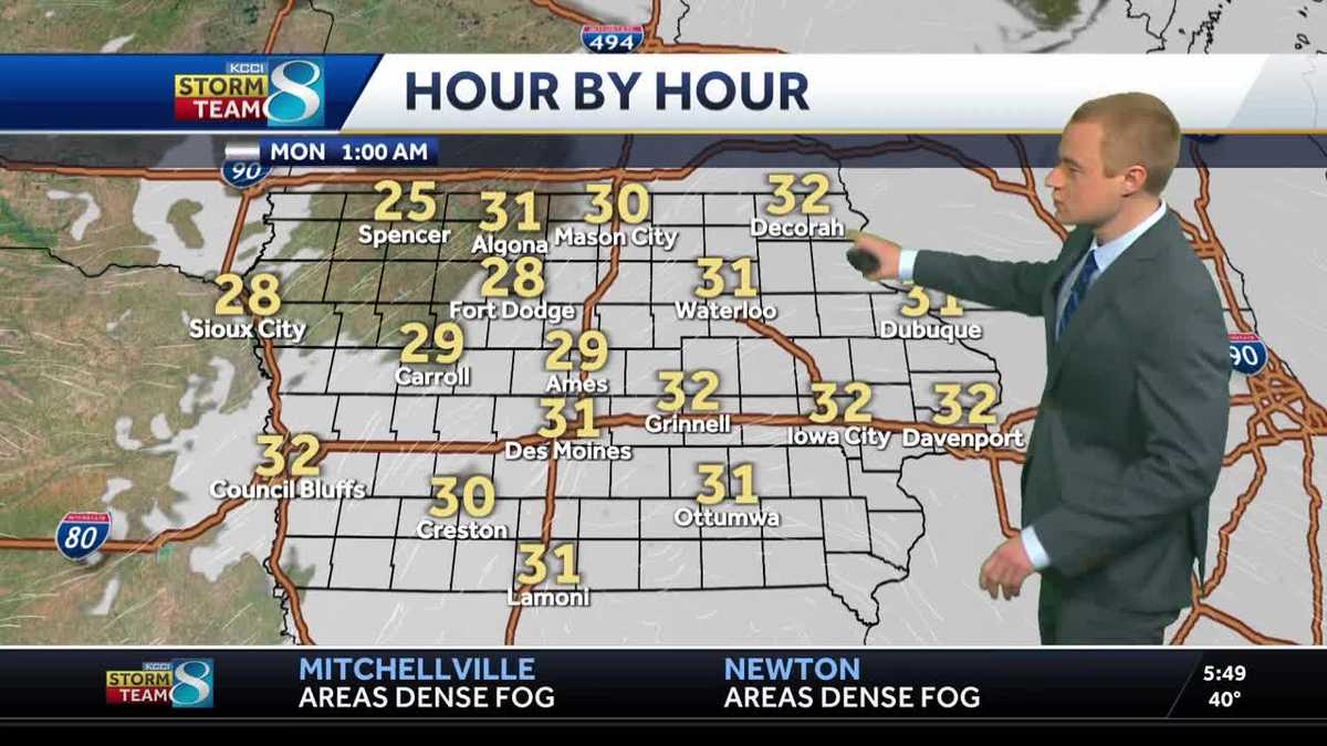 Fog possible again before this week warms up