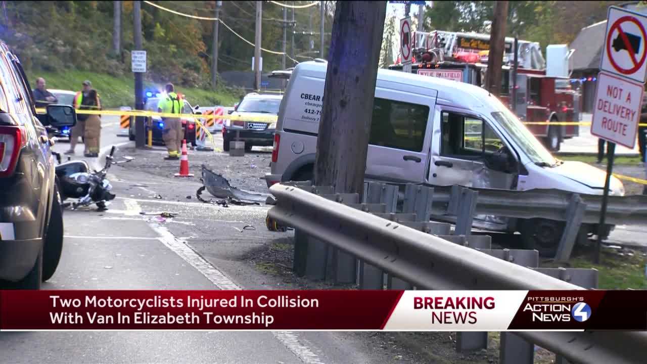 Two People Flown To Hospital After Elizabeth Crash Involving Van ...