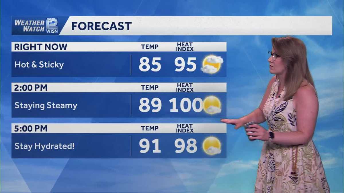 Extreme heat grips southeast Wisconsin this week