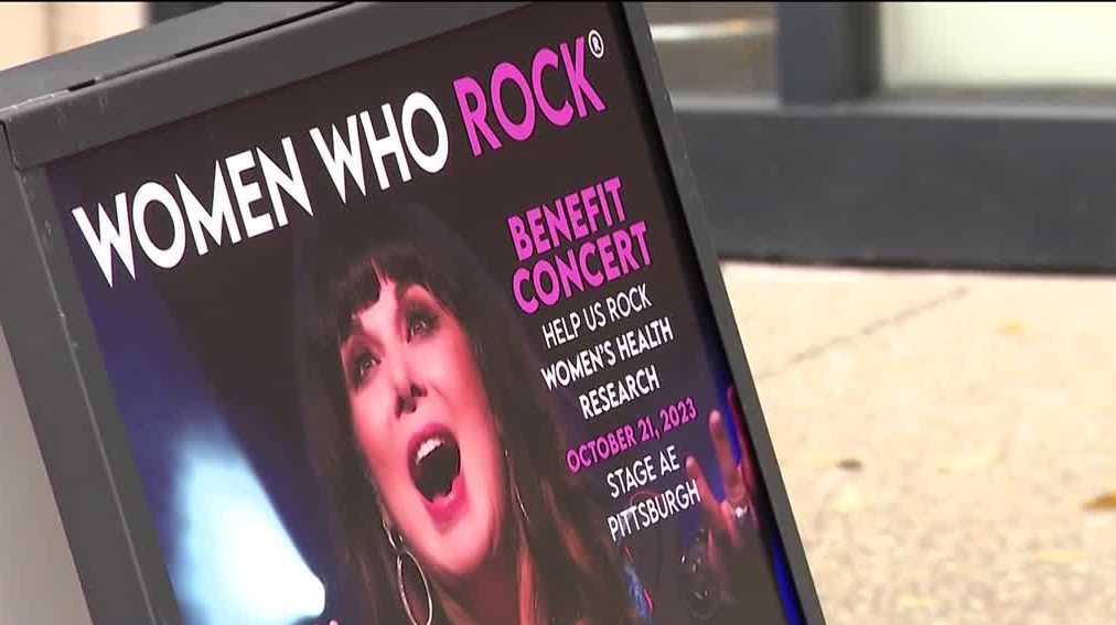 安·威尔逊领衔匹兹堡的女性摇滚音乐会，为妇女健康筹集资金
