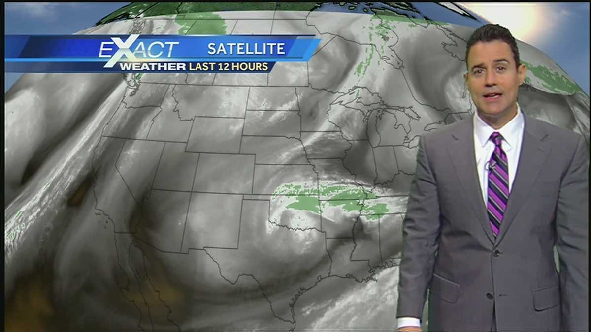 Cooler, drier air on the way