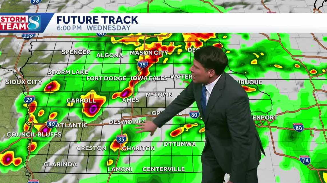 Des Moines weather: Severe storms possible this afternoon and evening
