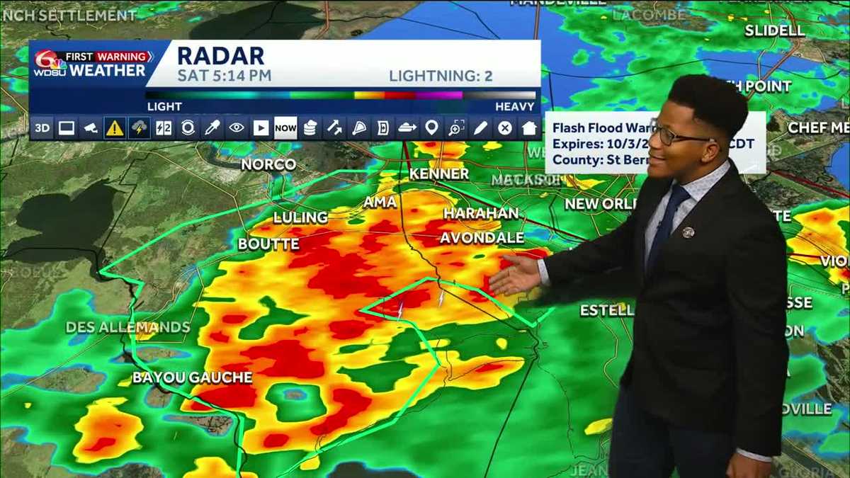 Flood Alerts: New Orleans Metro, Northshore, and Southern Mississippi