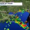 Louisiana rain chances rise Sunday amid heat and humidity