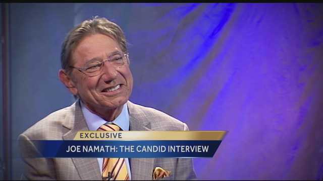 Joe Namath's last interview before what proved to be his last game