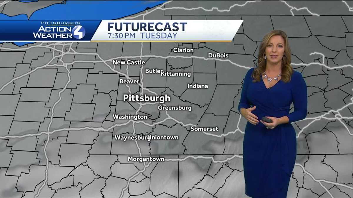Pittsburgh's Action Weather forecast: Dry night, then rain returns