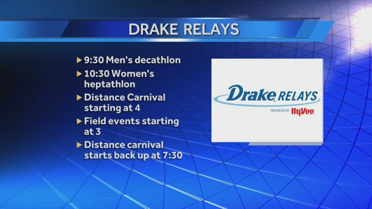 Drake Relays events continue