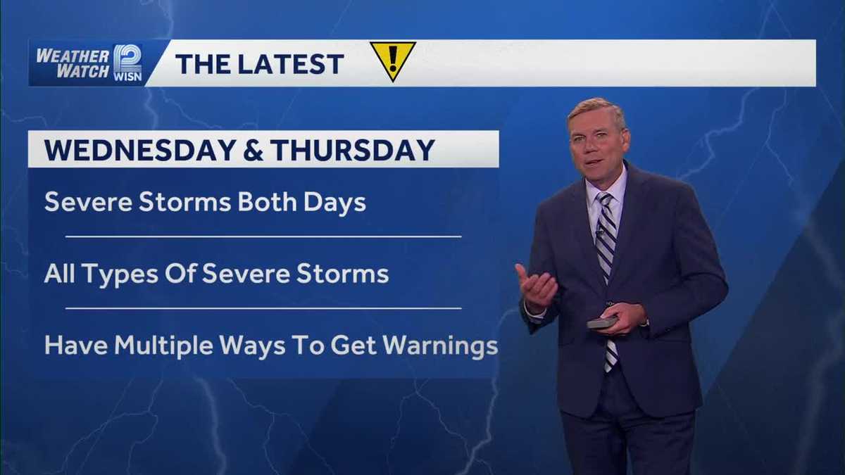 wo days in a row of severe storms in SE Wisconsin
