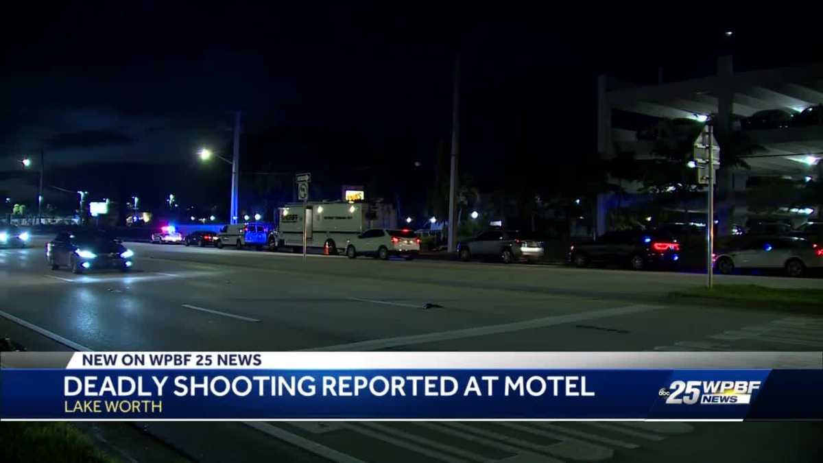Detectives investigate shooting at motel in Lake Worth