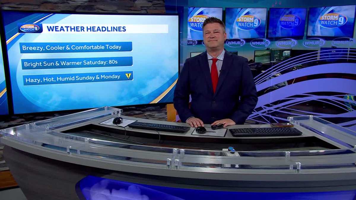 Video: Breezy, sunny Fourth of July in New Hampshire