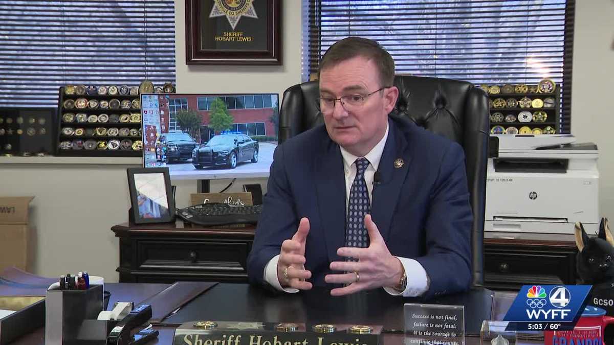 Greenville County sheriff speaks on ambush of police officer, pursuit and suspect's death