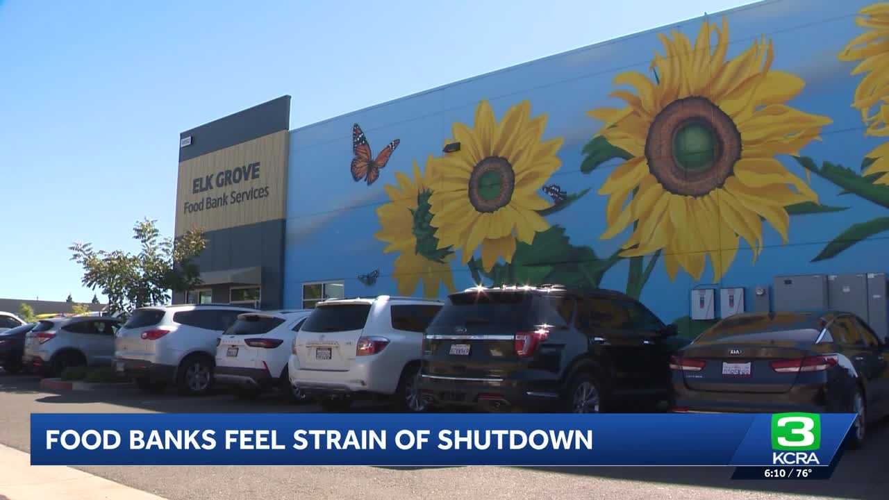 Sacramento food banks face increased demand amid government shutdown