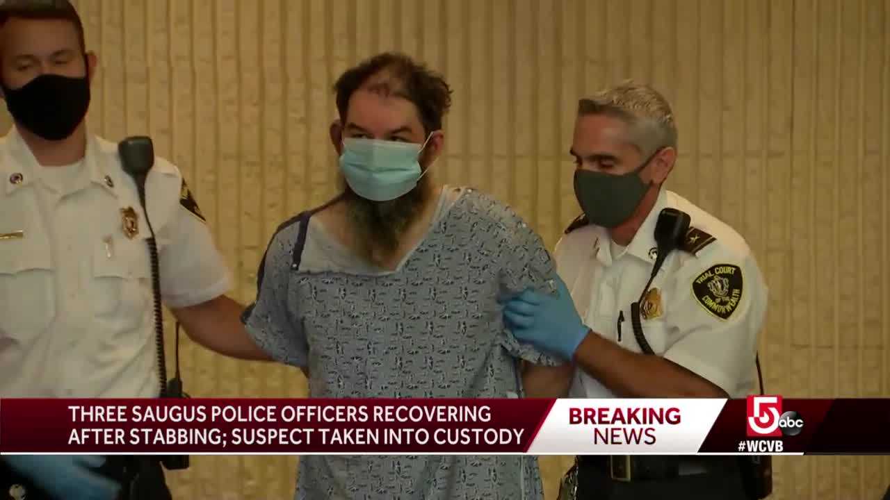 3 Officers Recovering After Stabbing; Suspect Appears In Court