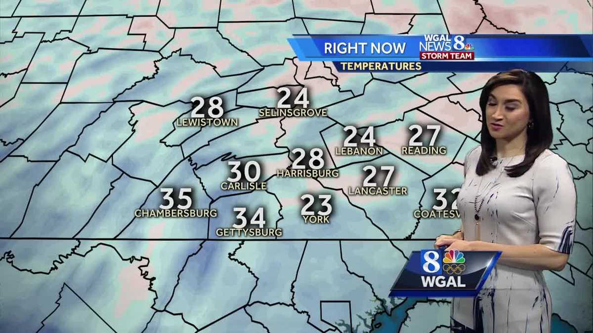 Rain arrives along with strong cold front