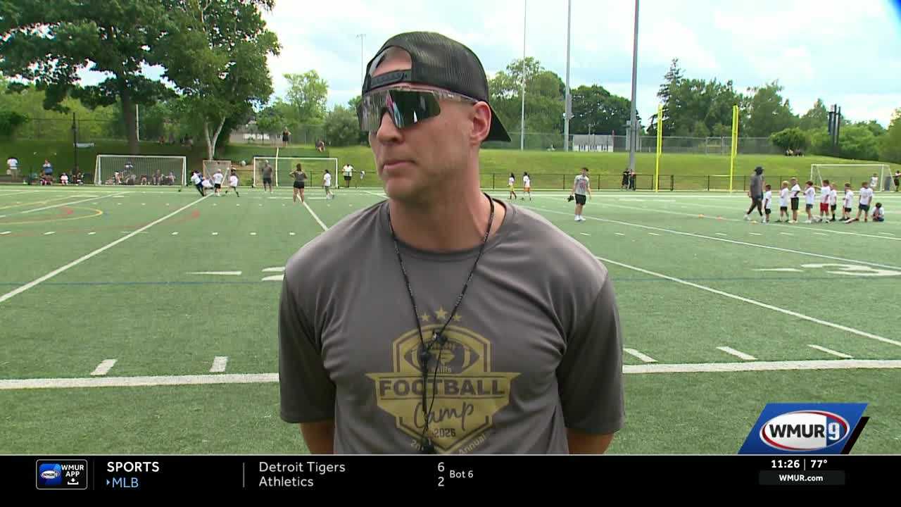 NH native, NFL trainer hosts football camp
