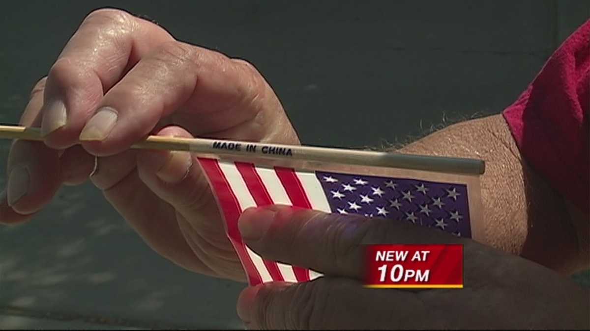 US flags made in China given to NM veterans