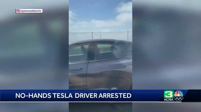 California Tesla driver riding in backseat arrested, CHP says - Vimarsana News