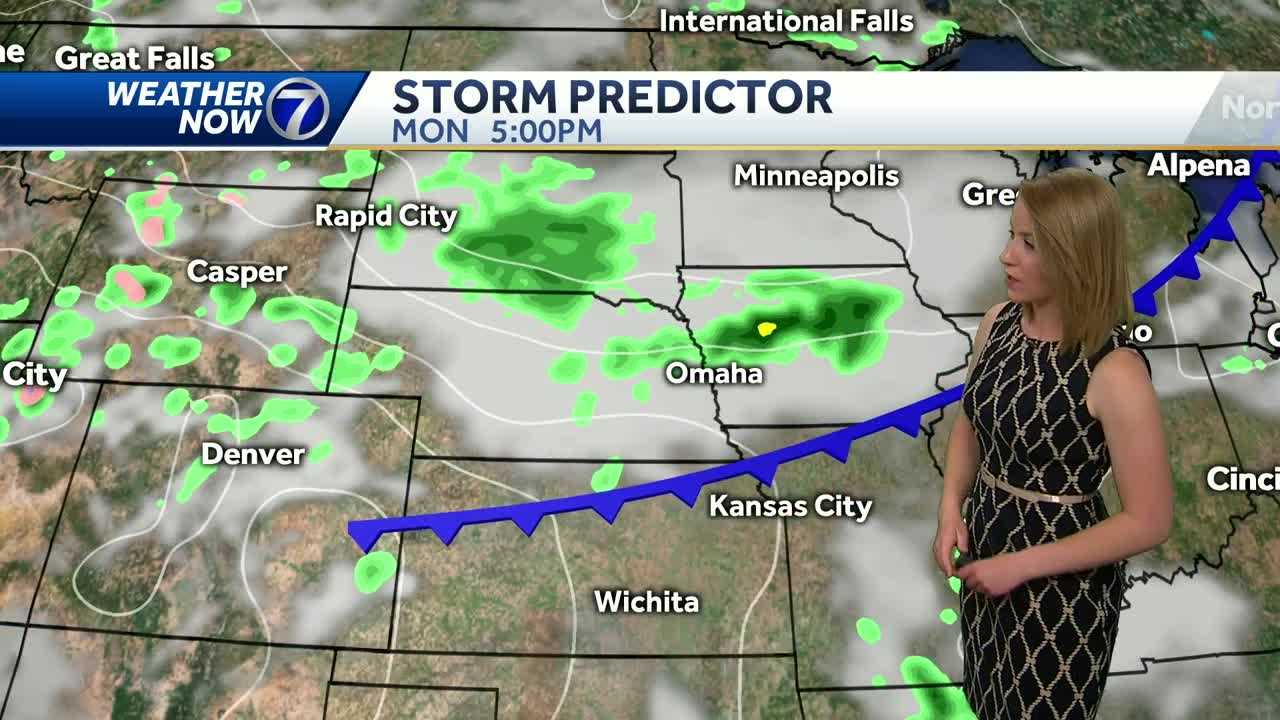 Strong Storms Are Possible Sunday, With Rain Chances Through The Work Week