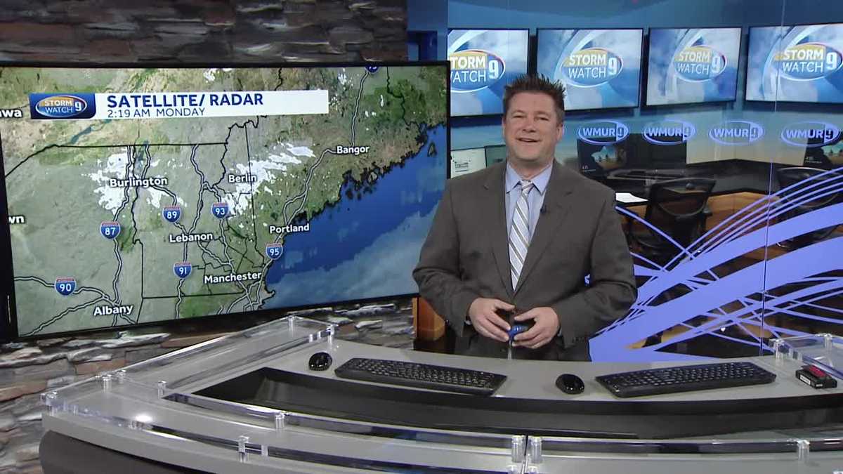 A sunny, chilly start to the work week