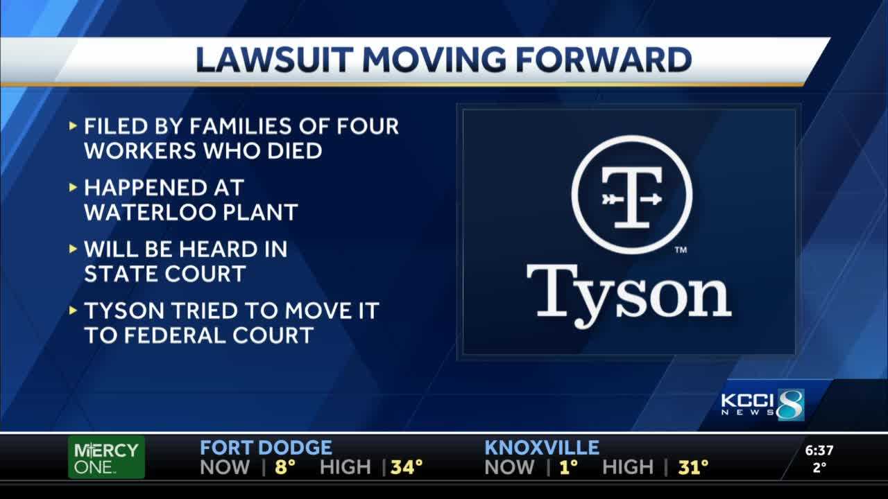 Judges Send Tyson Workers’ Virus Lawsuit Back To State Court