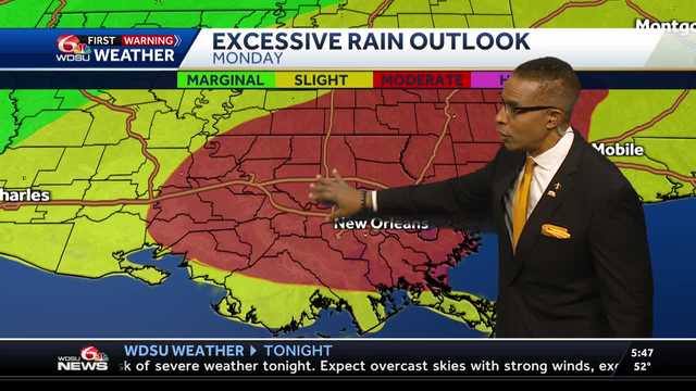 Enhanced risk of severe weather for Monday - Vimarsana News