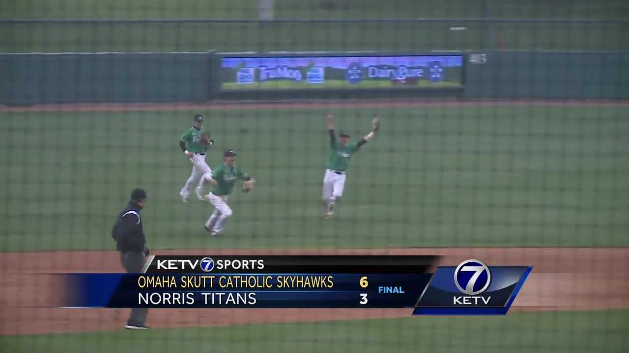 Skutt Skyhawks Win First Class B Baseball State Title