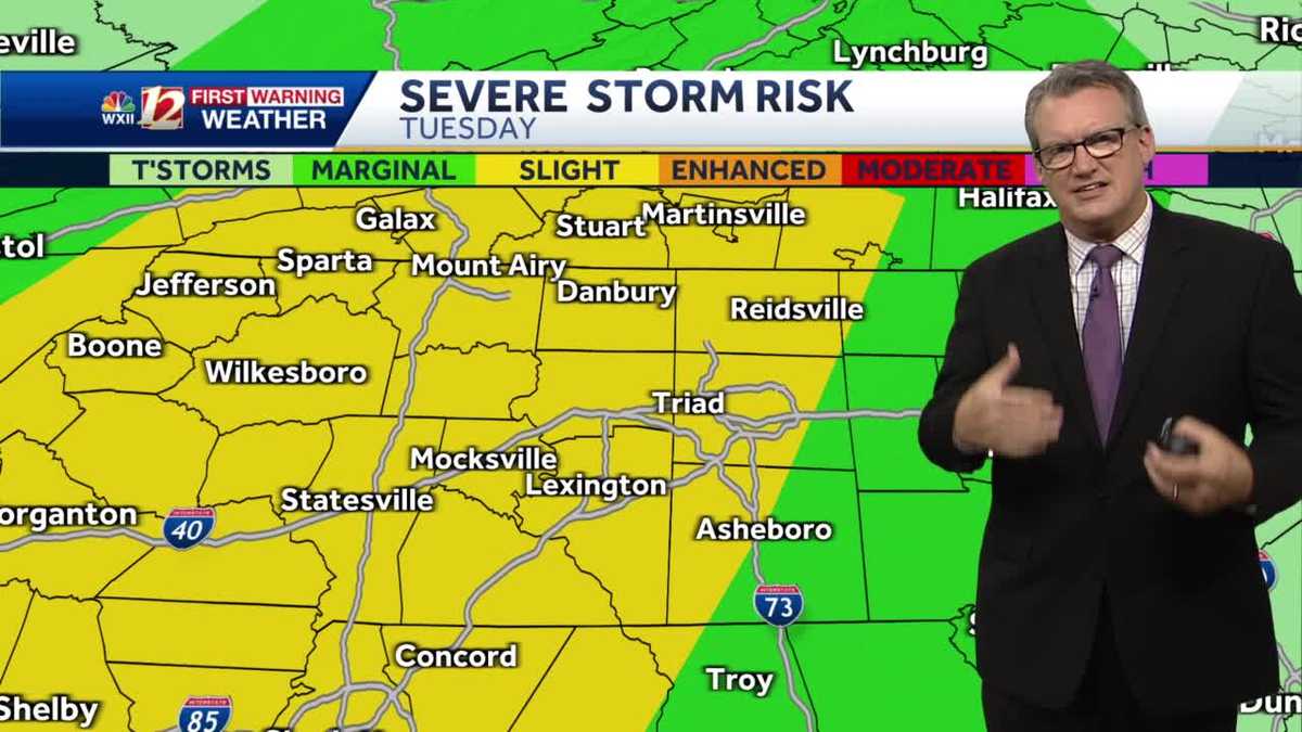 WATCH: Fred bring risk of severe storms and flash flooding