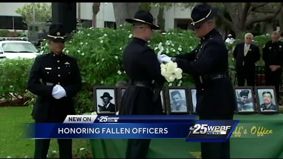 Ceremonies Honor Fallen Officers 4414