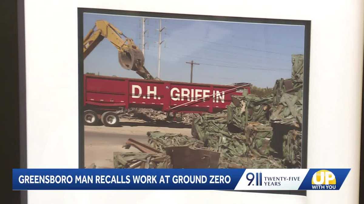 Greensboro's David Griffin Jr. recalls heading toward 9/11 destruction to help