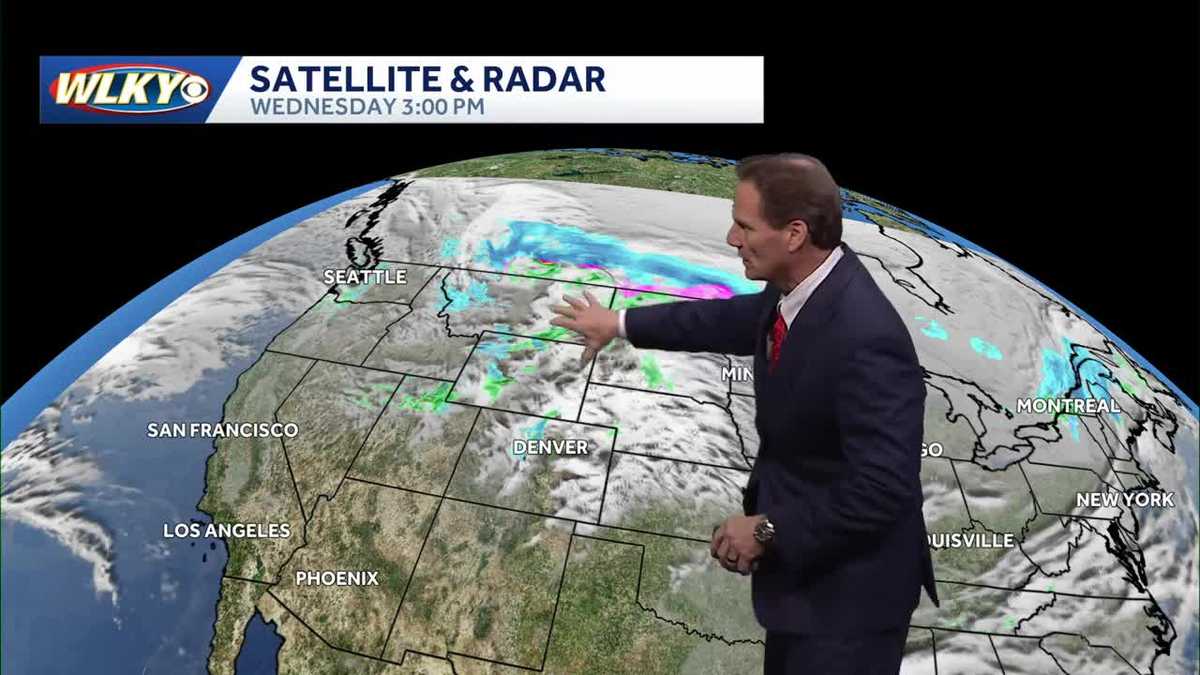 Gusty winds and rain for Thursday