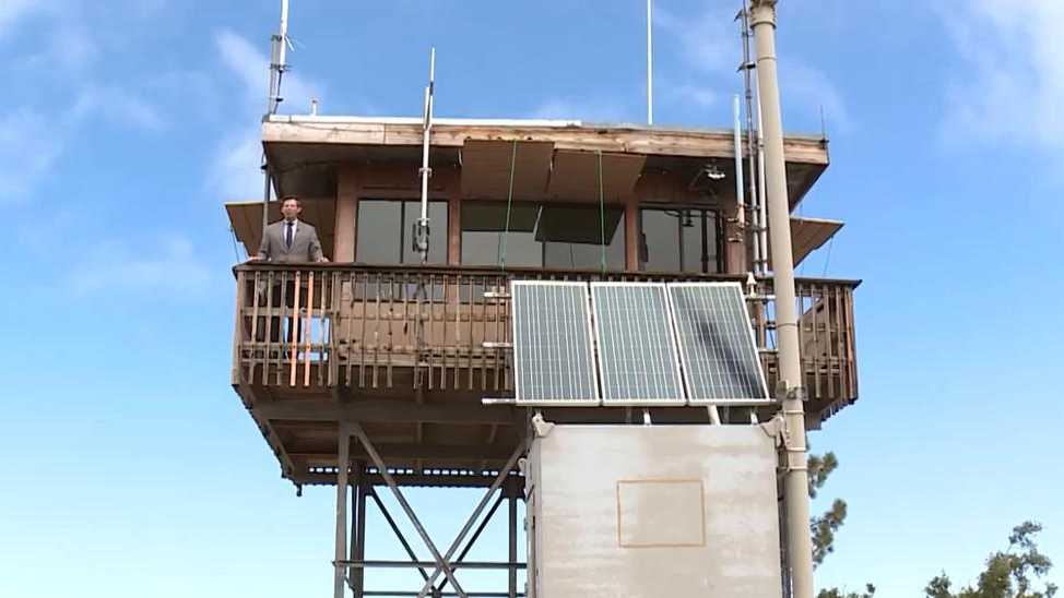 Monterey County's last manned fire lookout tower